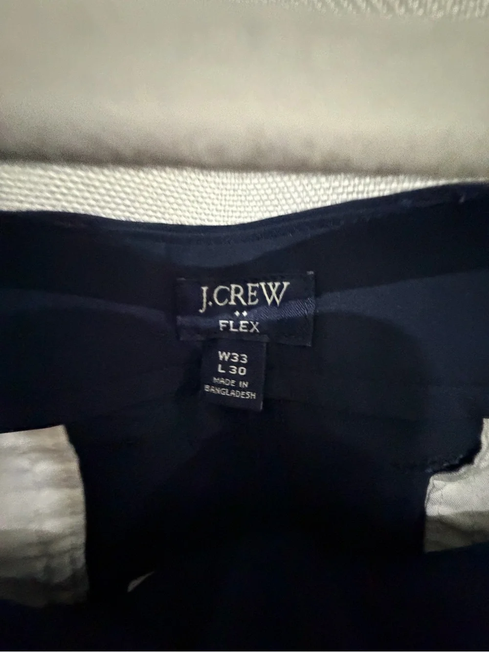 J. Crew Slim Navy Chino Pants